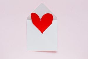 Love in a envelope 